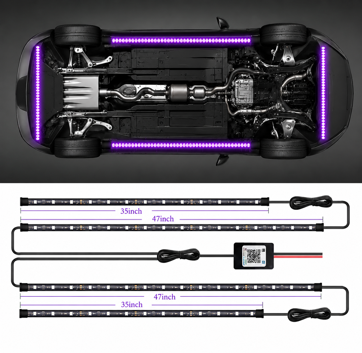 NeonDrive™ Pro Smart Underbody LED Kit
